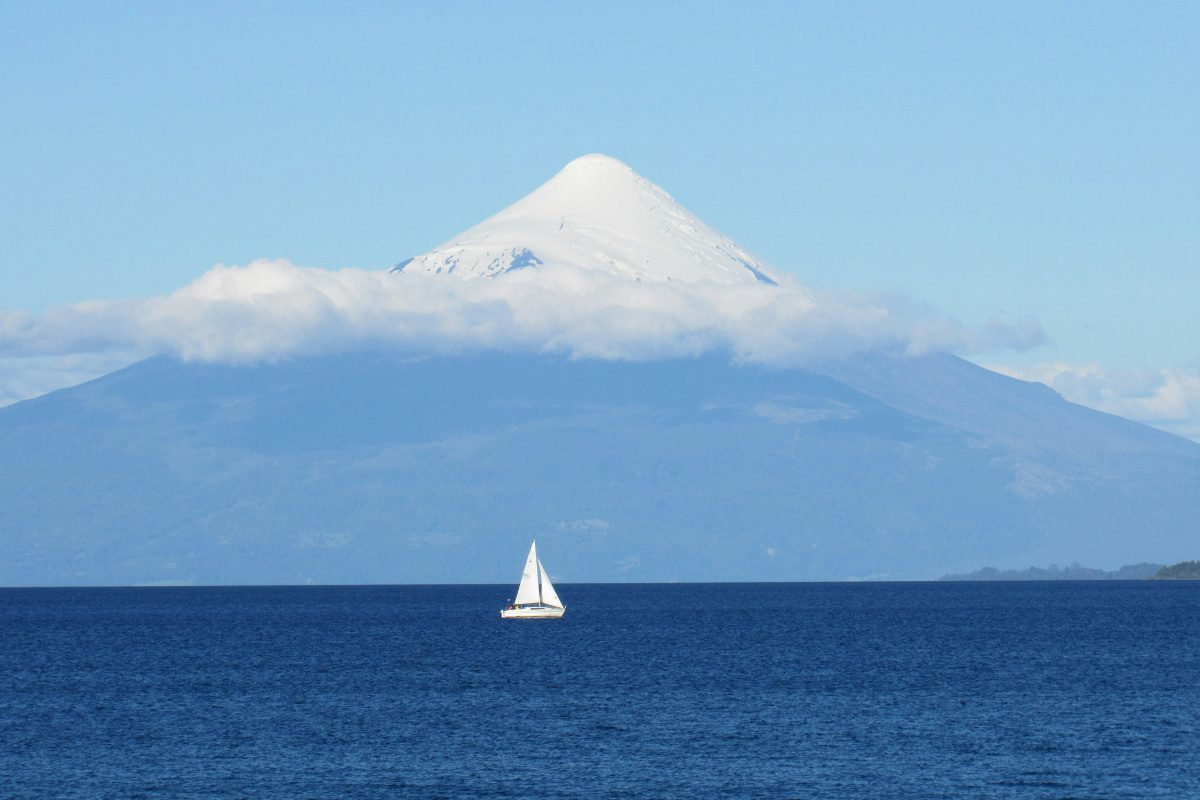 Llanquihue-See in der Nähe von Puerto Varas in Chile