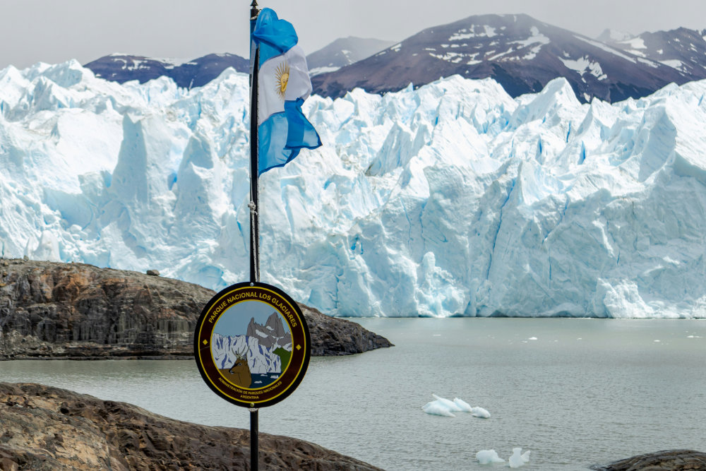 Glaciar en El Calafate Argentina