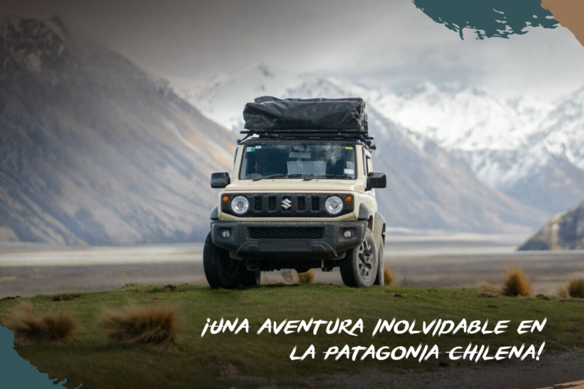 Self-drive tour with Suszuki Jimnys into Patagonia