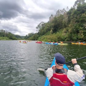 Kayak in der Region de los Lagos
