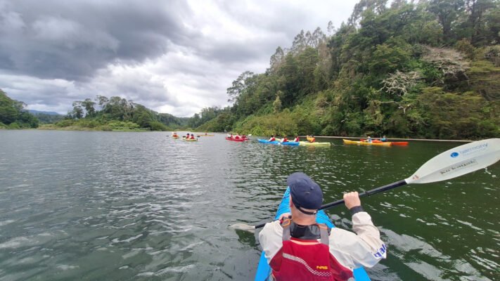 Kayak in der Region de los Lagos